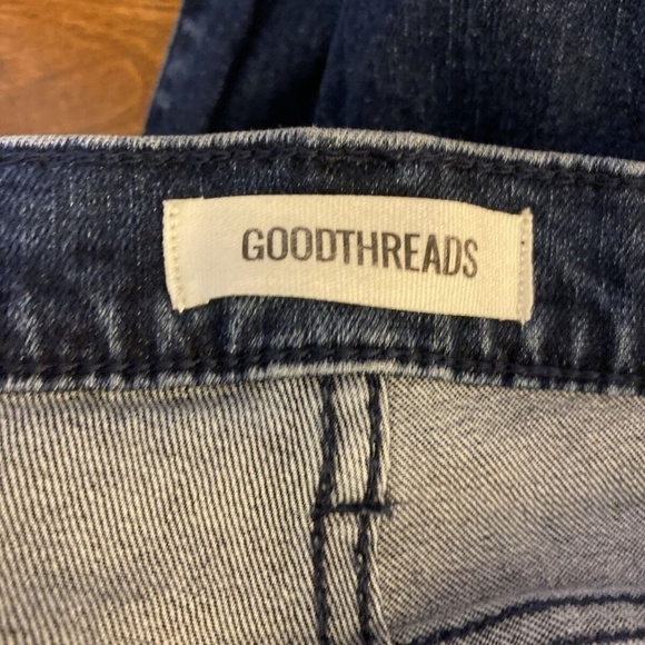 Good Threads Size 38x34 Slim Fit Dark Wash Jeans - EUC - Picture 2 of 4